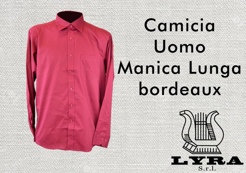 Camicia uomo manica lunga Lyra