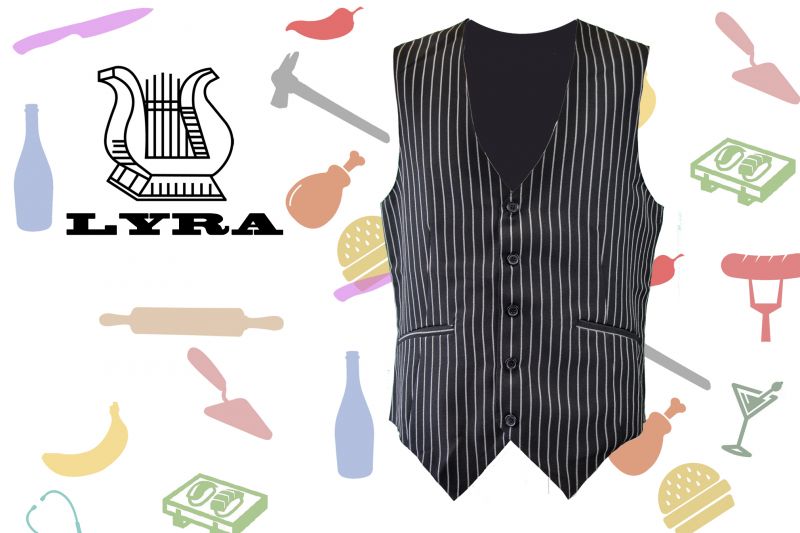 Gilet unisex da sala Lyra