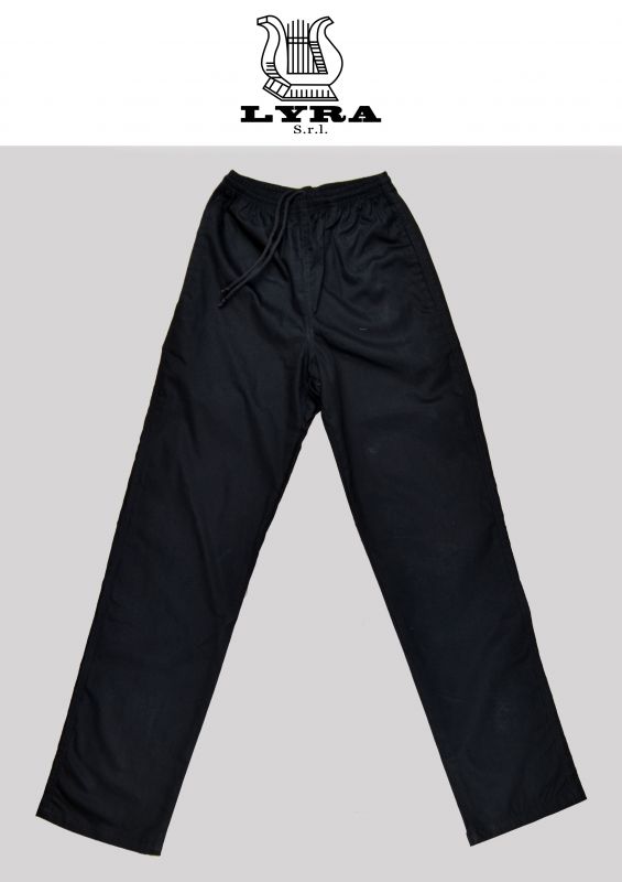 Pantalone con elastico classico in cotone Lyra