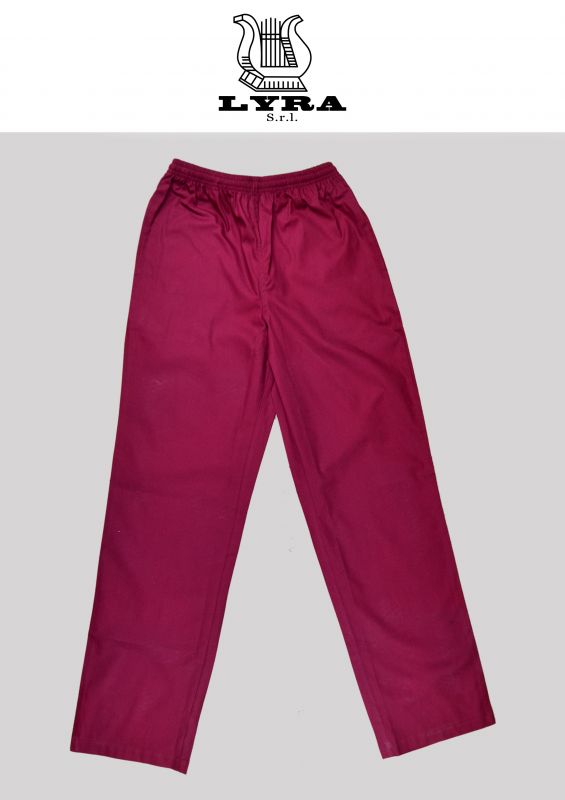 Pantalone con elastico classico in cotone Lyra