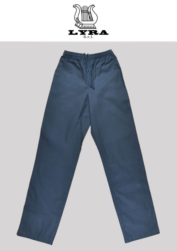 Pantalone con elastico classico in cotone Lyra