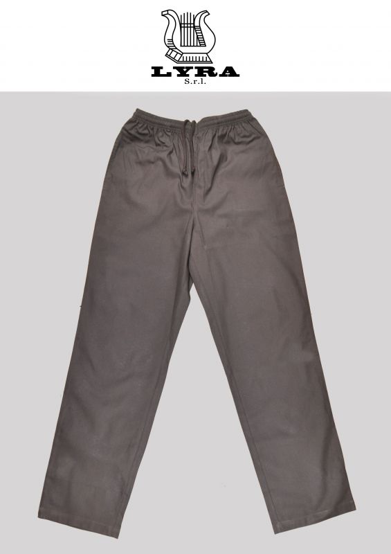 Pantalone con elastico classico in cotone Lyra