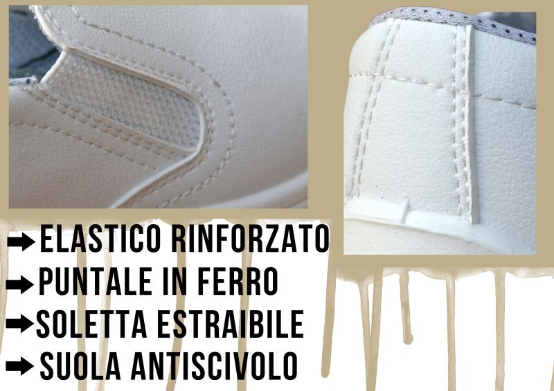 Scarpa SlipOn antinfortunistica Lyra