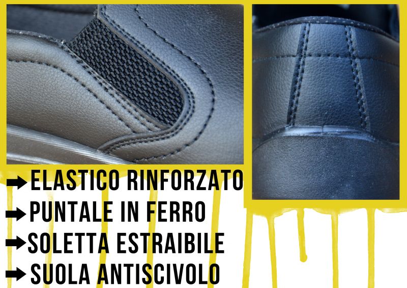 Scarpa SlipOn antinfortunistica Lyra