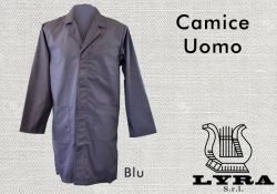 Camice uomo blu navy Lyra