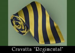 Cravatta classica Regimental Lyra